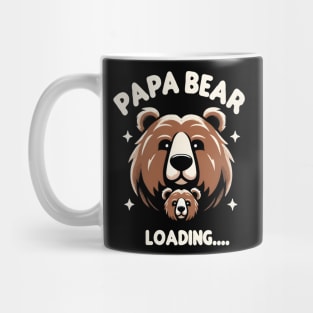 Funny Soon To Be Dad Expecting Baby New Dad Papa Bear Mug